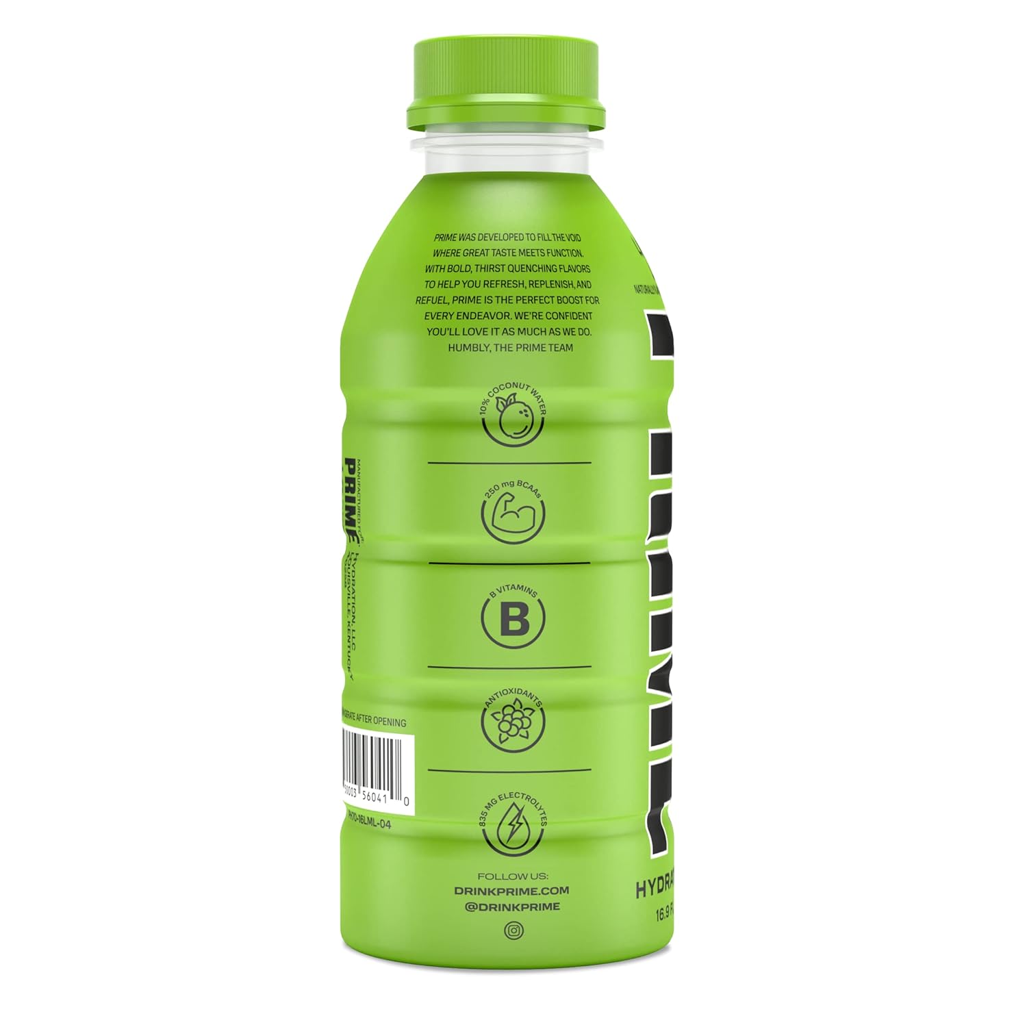 Prime Hydration Drink Sports Beverage "ORANGE," Naturally Flavored, 10% Coconut Water, 250mg BCAAs, B Vitamins, Antioxidants, 835mg Electrolytes, Only 20 Calories per 16.9 Fl Oz Bottle (Pack of 12) - Image 7